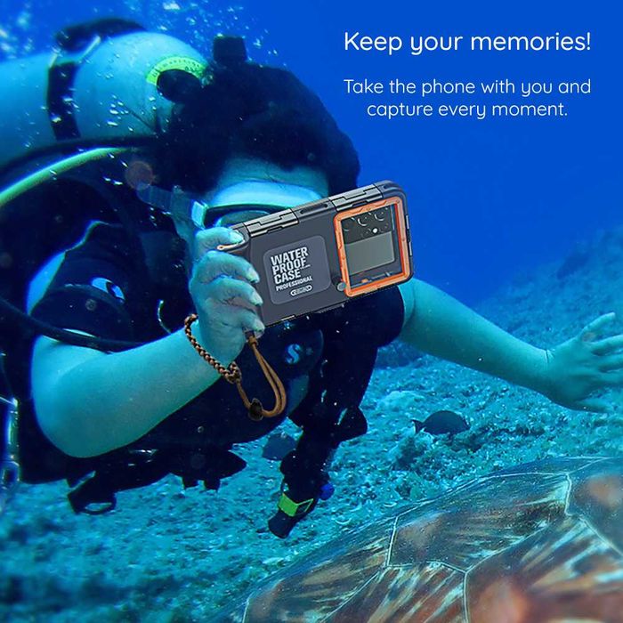 Carcasa subacvatica profesionala antisoc waterproof telefon full 360
