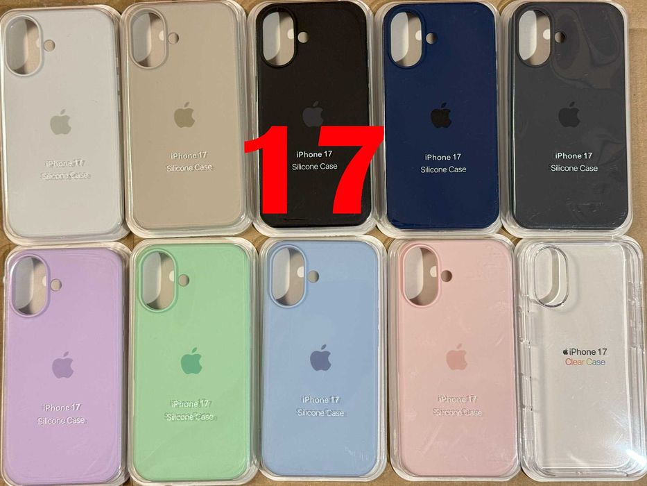 Y Husa Silicon sau Transparenta iPhone 17/Air/Pro/ProMax