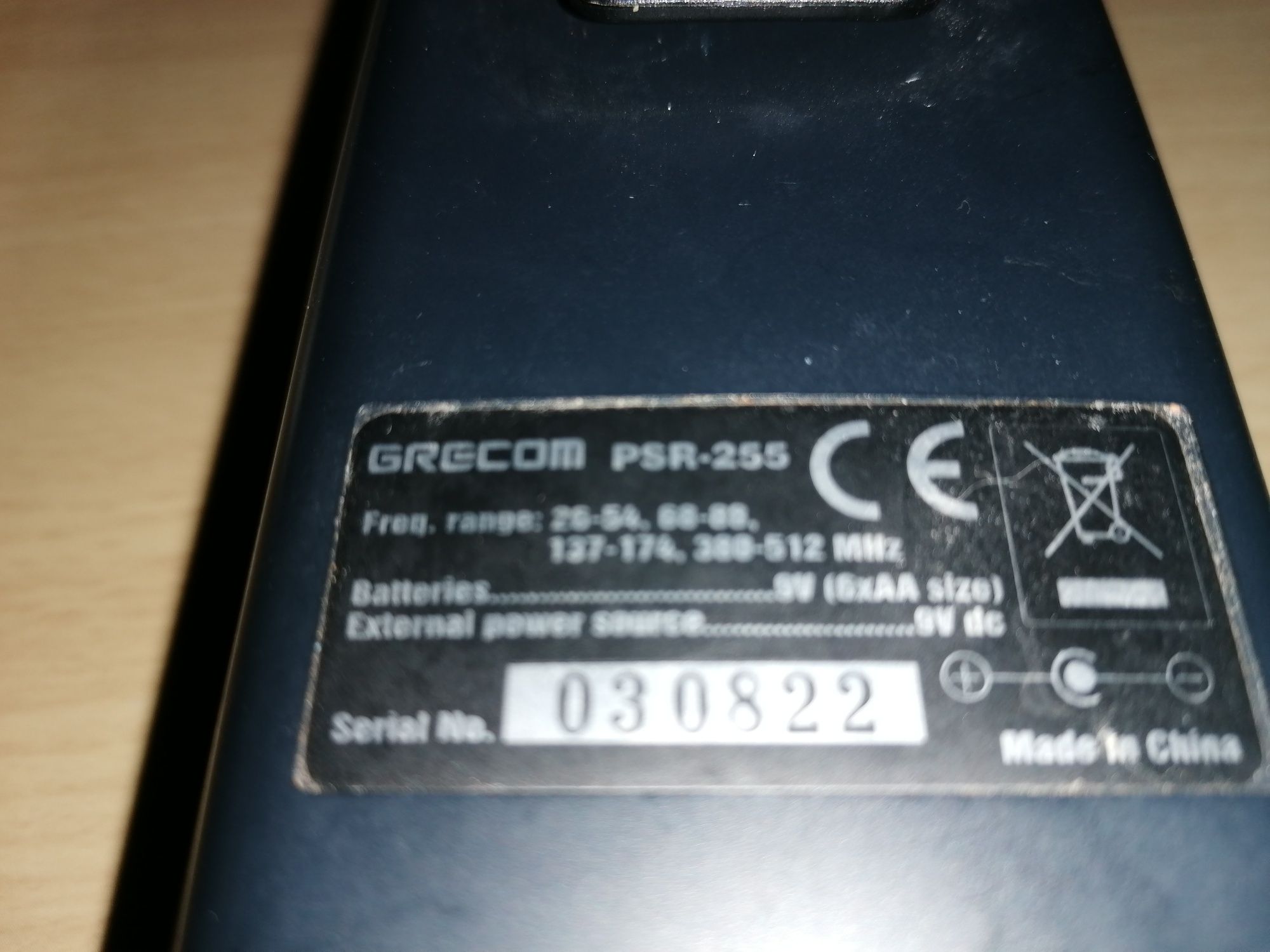 Scanner radio Grecom psr-255