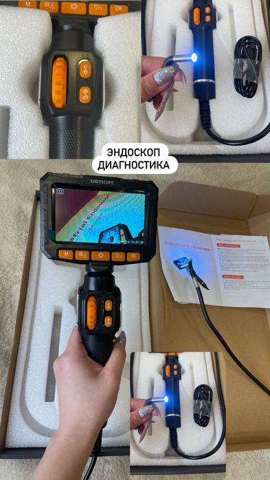 Новый эндоскоп для диагностики / Камера ДВС задиры / эндоскопы /