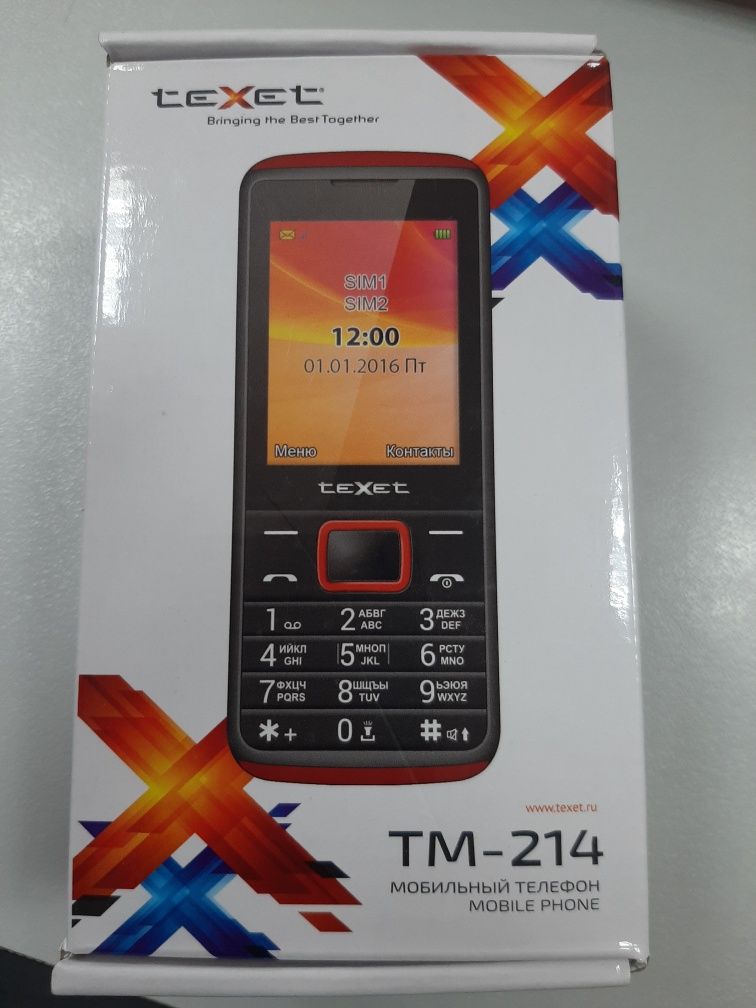 Мобильный телефон TeXet TM -214