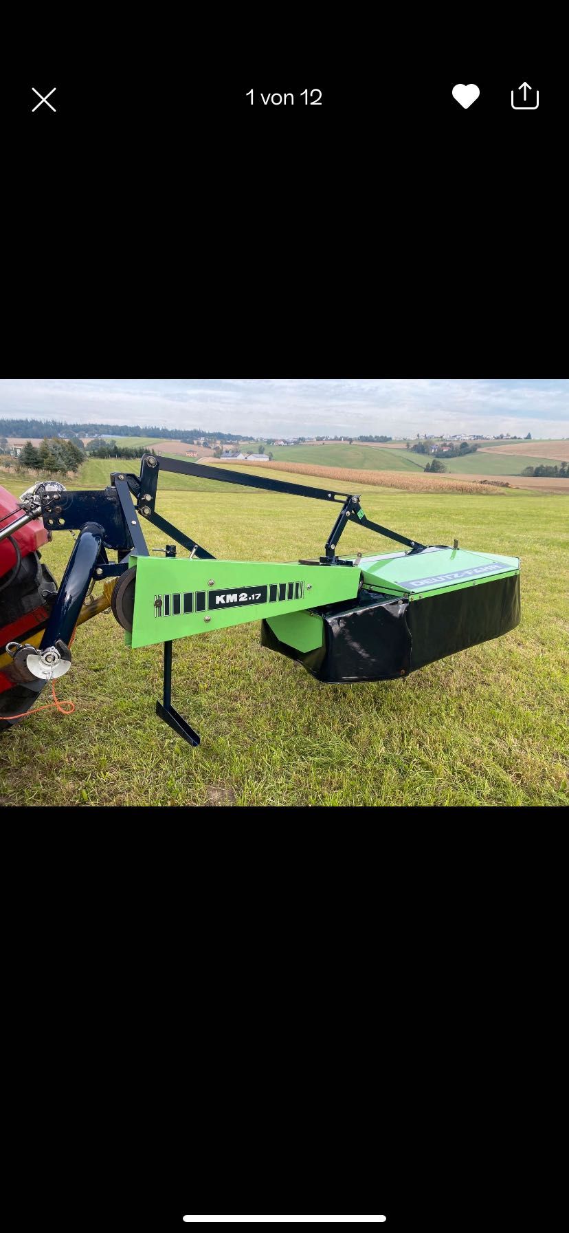 Cositoare Deutz Fahr 2.17