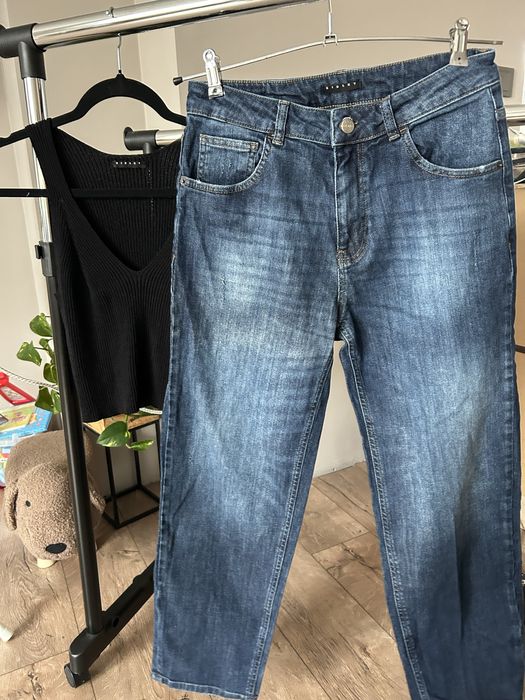 Дънки Zara , Sisley