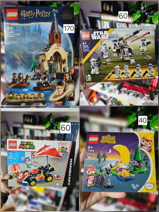Set lego sigilat botanical/star wars/animal crossing/harry potter