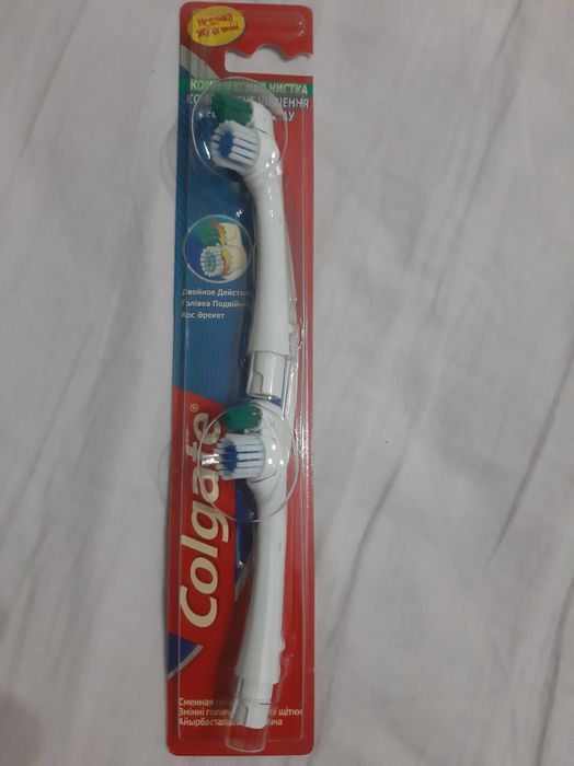 Продам сменная насадка для электрического зубной щетки Colgate.
