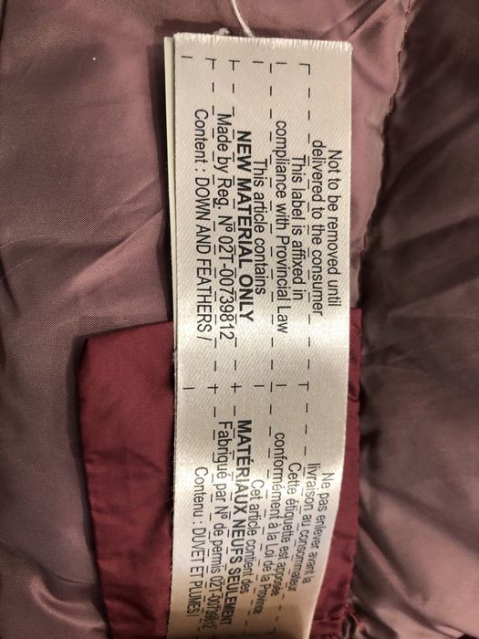 Vesta Massimo Dutti cu pene de rata