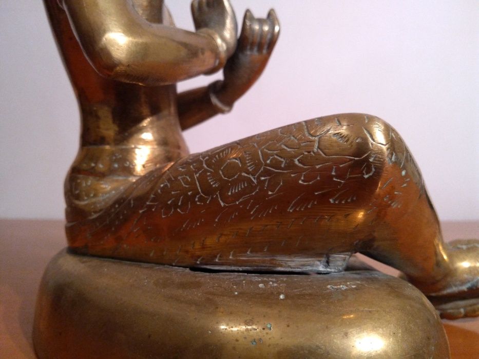 Statueta Tibetana Bodhisattva - Piesa Rara si Veche