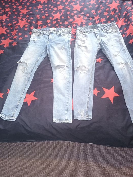 Se vinde: blugi de dama și barbat