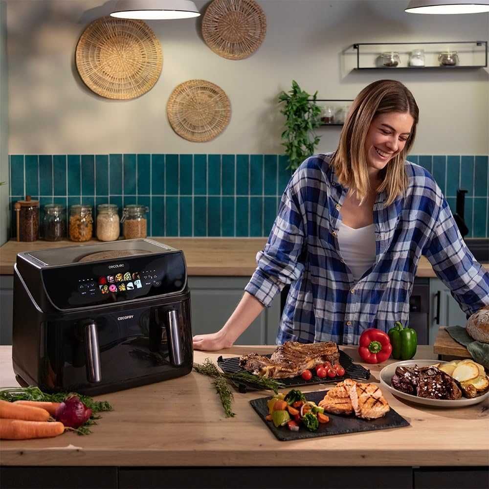 Фритюрник с горещ въздух Cecotec Cecofry&Grill Duoheat 10000 10L