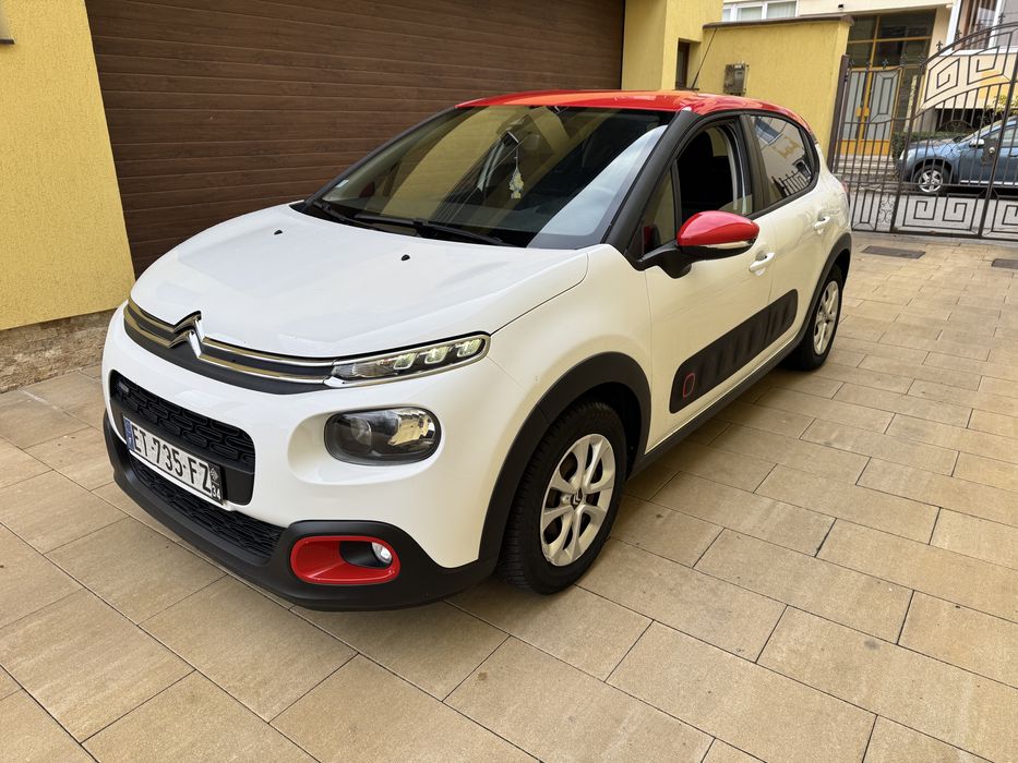 Citroen C3 1.2 benzina 82CP  Euro 6 an fab 2017