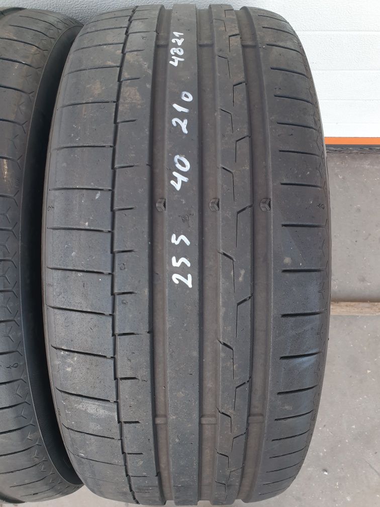 Летни гуми 2 броя CONTINENTAL SportContact6 255 40 R21 дот 4821