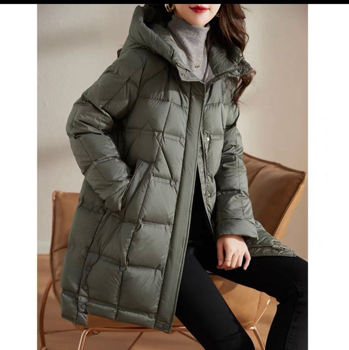 Удлинённые Куртки Пух 46/52