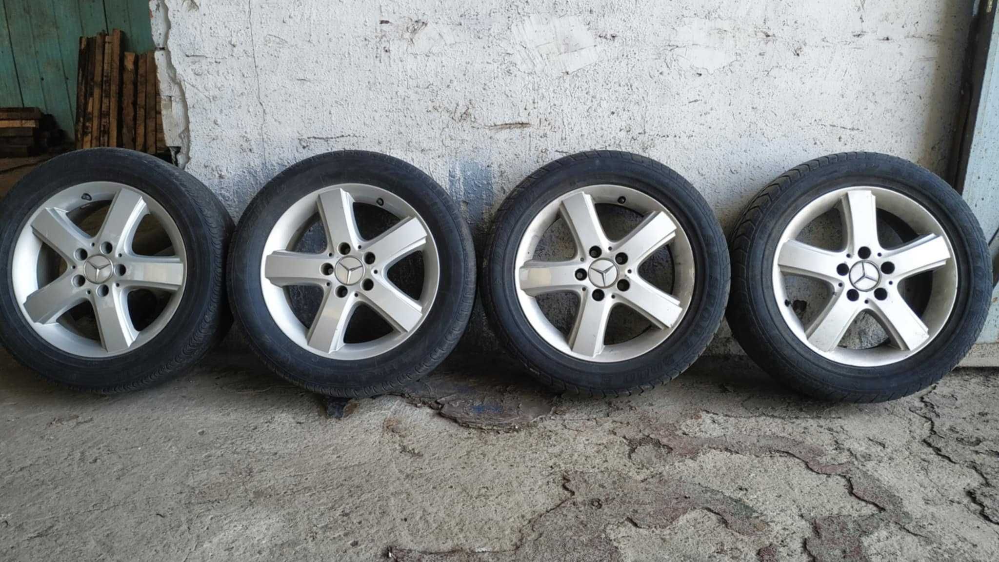 Джанти Mercedes с гуми 205/55/16