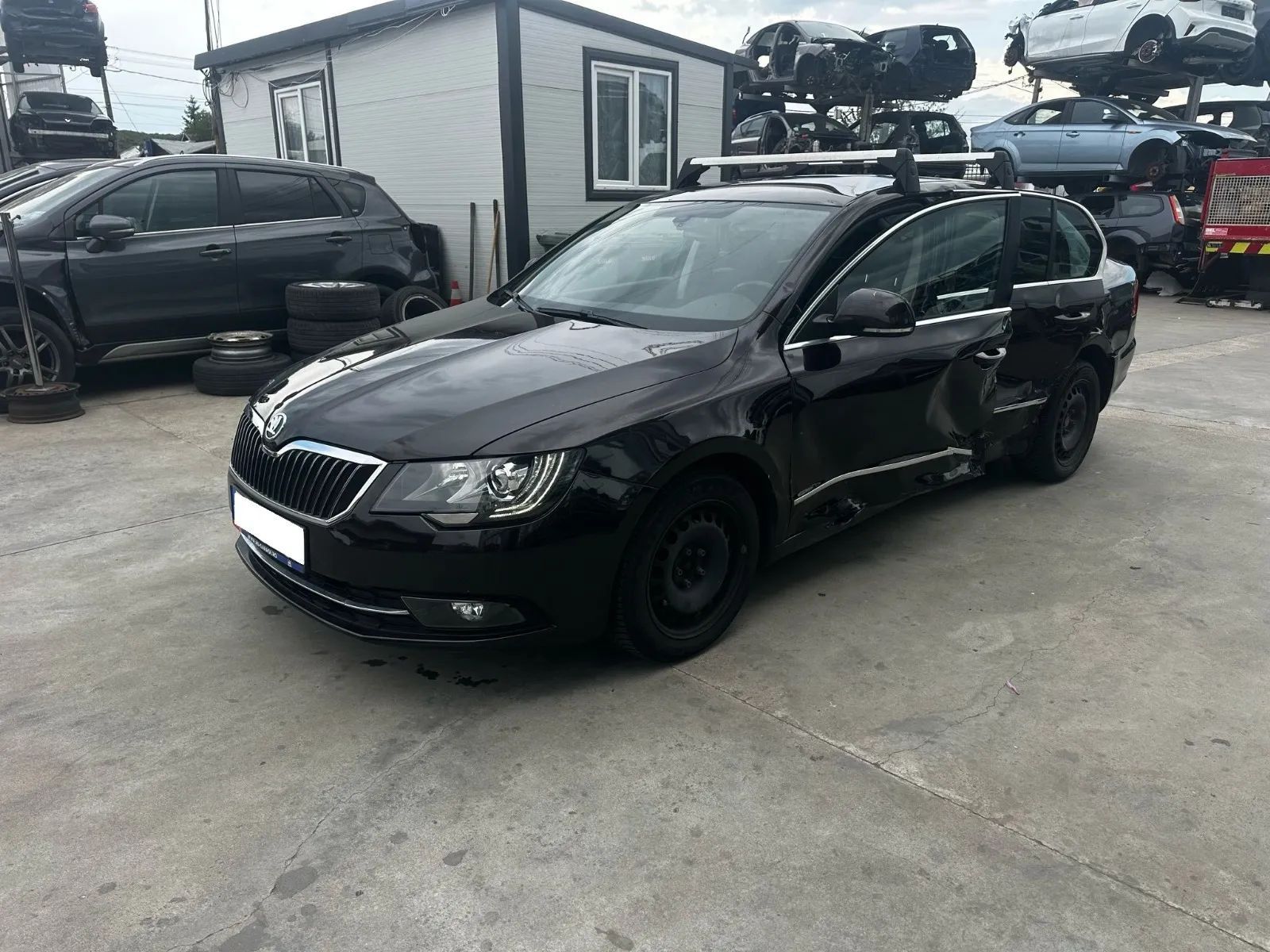 Plansa bord Skoda superb 2 facelift