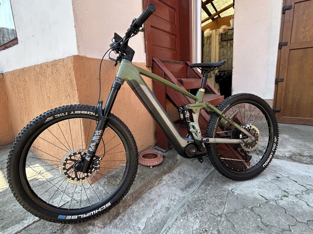 Full Suspension E-bike Cube Stereo 160 TM 2024 , carbon cadru L, Smart