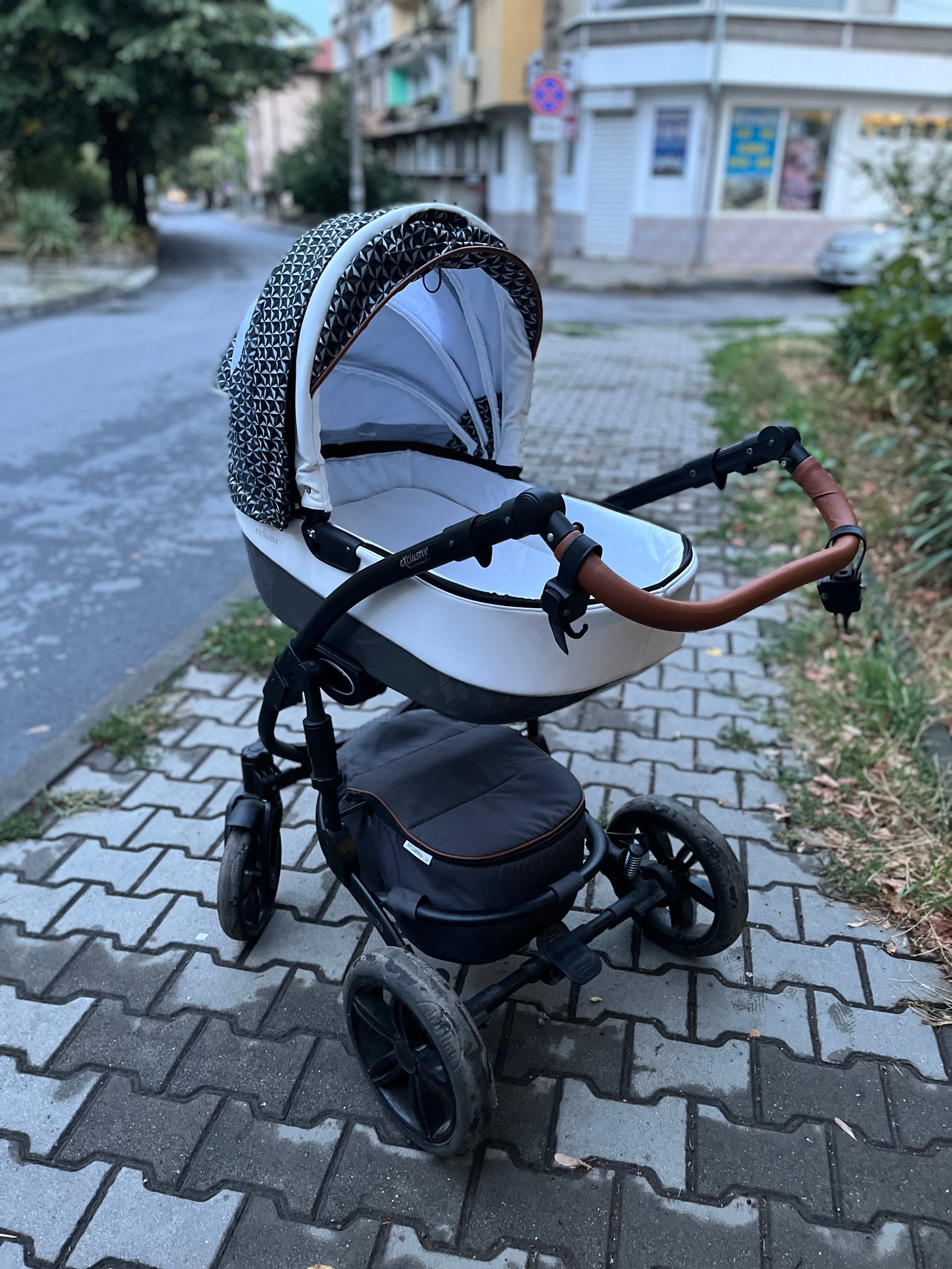 Бебешка Количка 3в1 Babyactive Exclusive