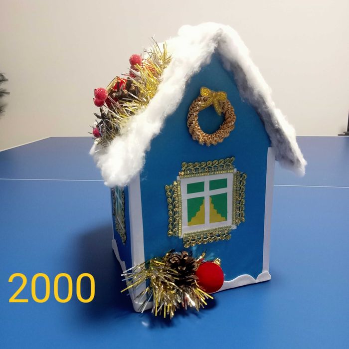 Зимние поделки. Ручная работа.