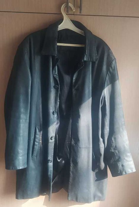 Мужская куртка из свиной кожи за 700 уе из Италии