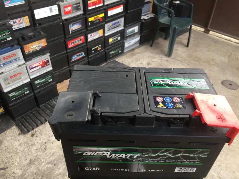 акумулатор 74 ач,гаранция,доставка,отстъпка за стар