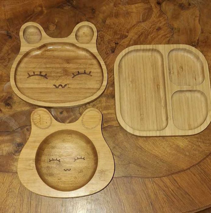 Set Dodoli bambus pt fetite ,diversificare