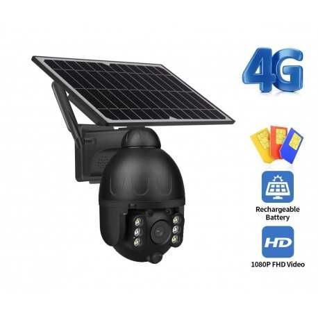 Camera de supraveghere IP, Panou Solar, Ultramoderna, Cartela 4G, Wifi