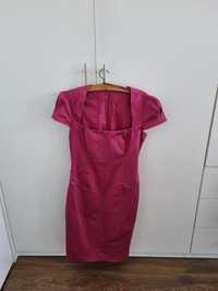 Rochiță roz cu mânecă scurta