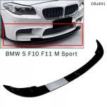 Черен лип спойлер предна броня BMW M5 F10 м бмв ф10 тунинг