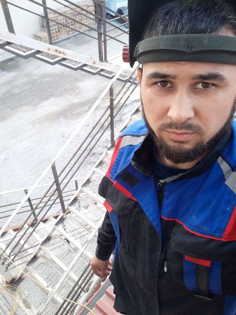 Elektro svarka xizmati va gaz va suv shotchiklari oʻrnatish xizmati mu