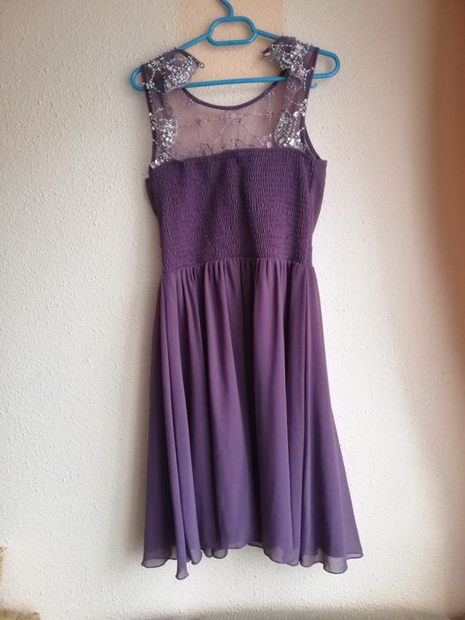 Rochie de ocazie mov Floyd by Smith