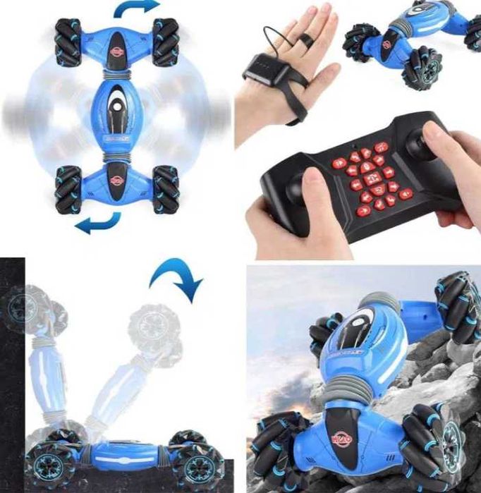 Masinuta de jucarie copii controlata prin gesturi si telecomanda