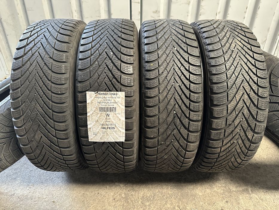 Set anvelope 185/60 R15 PIRELII (M+S) iarnă
