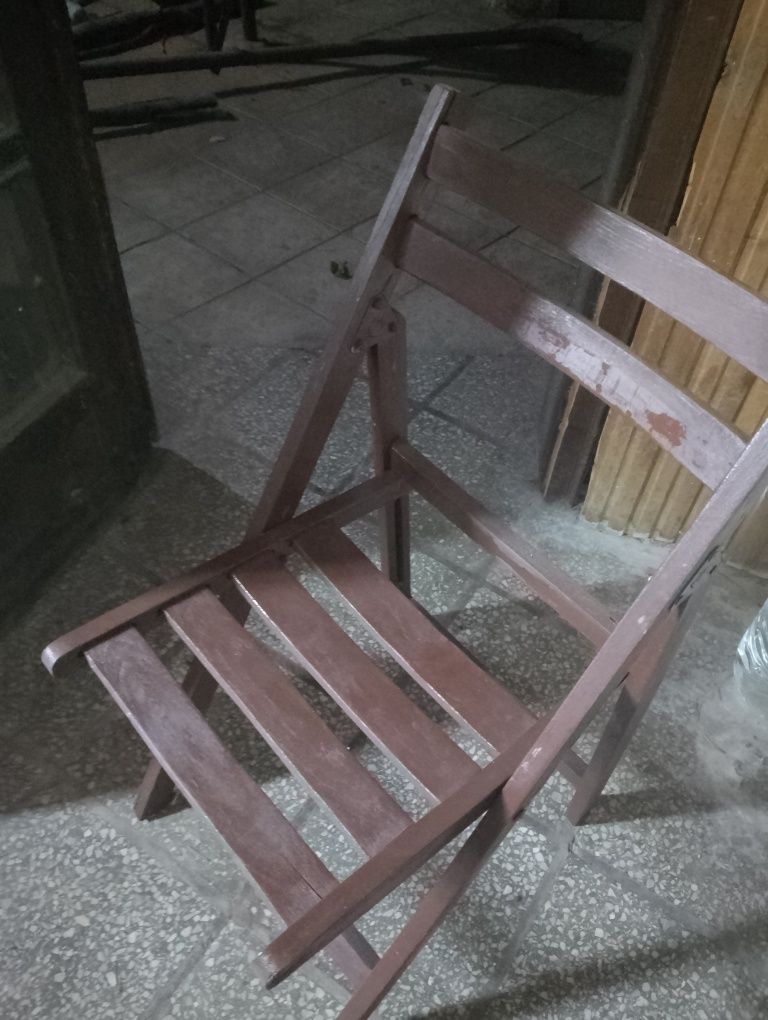 Сгъваеми ретро столове !
