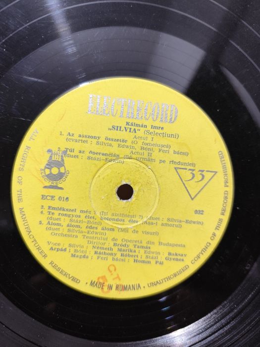 Placi de muzica vand