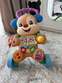 Проходилка за бутане куче walker fisher price