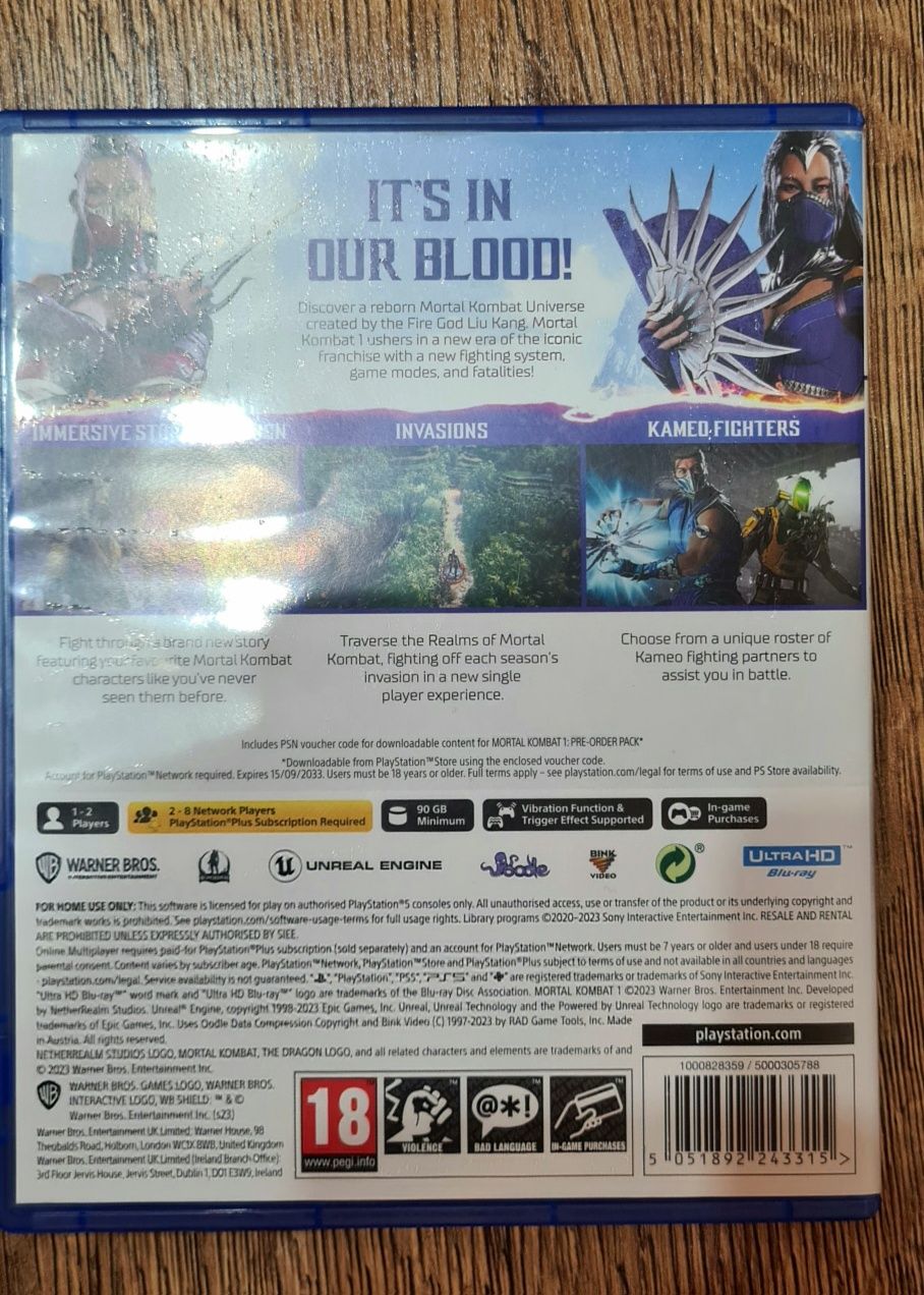 Mortal Kombat 1, Ps 5