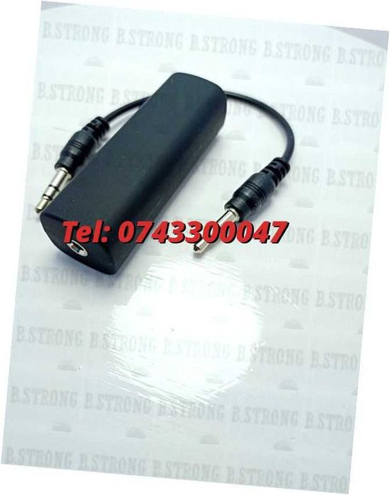 Filtru De Zgomot Aux Audio Jack Dispozitiv Anti Interferente Pentru R