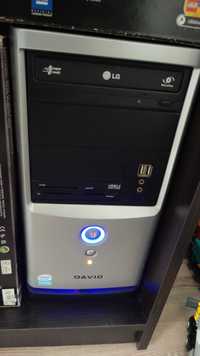 Unitate PC DAVIO Pentium E2180, 4GB RAM, 220GB SSD, 300GB HDD, Nvidia