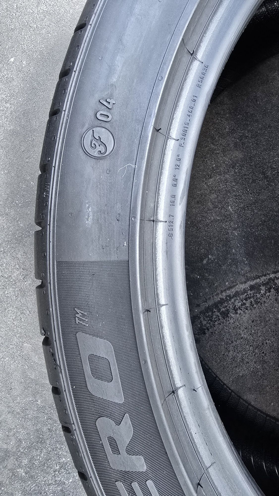 2 anvelope vară Pirelli 285/35/20