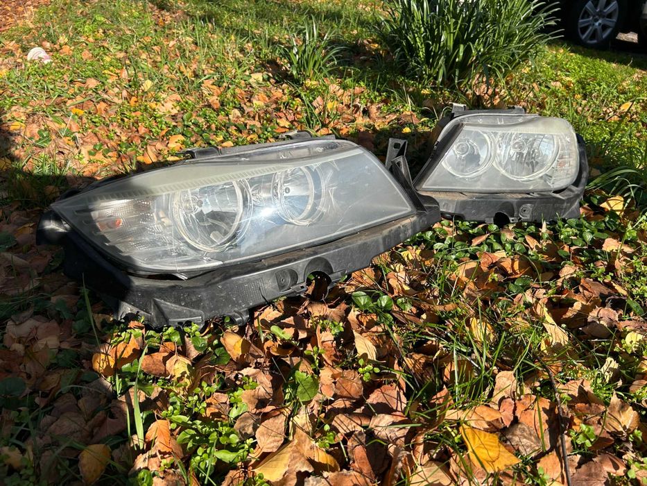 Е90/Е91 Фейслифт Фарове / Facelift Фарове (Angel Eyes)