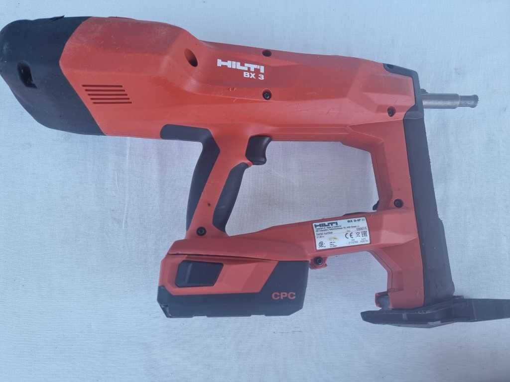 Hilti BX 3 - уред за директен монтаж в бетон, стомана