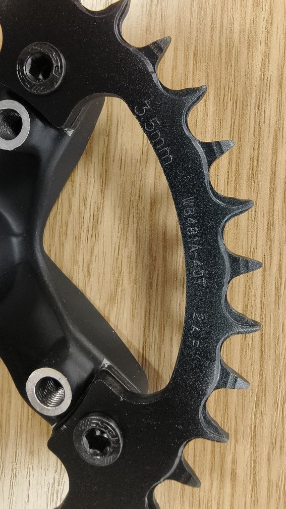 Курбел FSA Omega Megatooth 40T 1 x 10,11 скорости - 19 мм ос