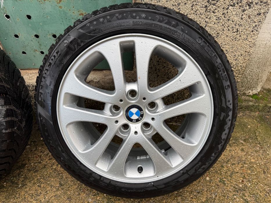 4бр.BMW 17 джанти с нови зимни гуми