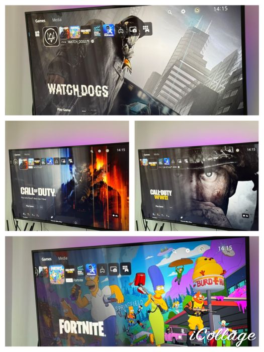 Consola PlayStation 5 Original Disc Edition Call Of Duty Watch Dogs FN