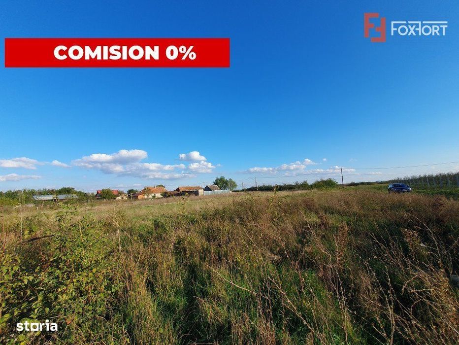 Comision 0% Teren intravilan de 3346 mp cu 2 fronturi - Jebel