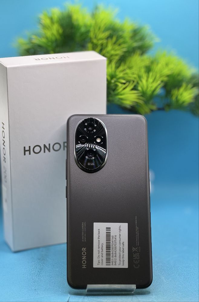 ГАРАНЦИОНЕН!!! Honor 200, 12GB, 512GB, Black