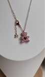Swarovski - колие Teddy Pink / Меченце розово ( Ново )