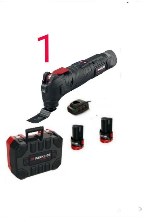 Parkside performance multifunctional 12V multi cutter taietor oscilant