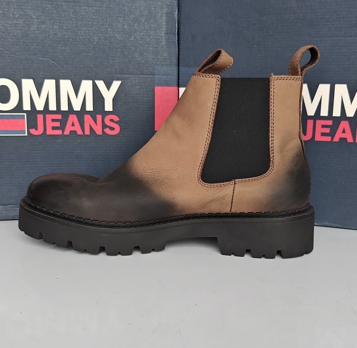 Ghete Tommy Hilfiger Chelsea  *originale*piele naturală*top