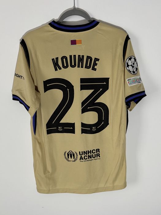 Tricou fotbal Barcelona Kounde