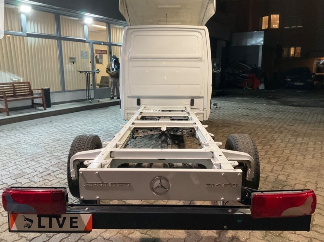 Carlig Remorcare Sprinter 2006 - 2025 MODEL ȘASIU ROȚI DUBLE BOSAL NOU